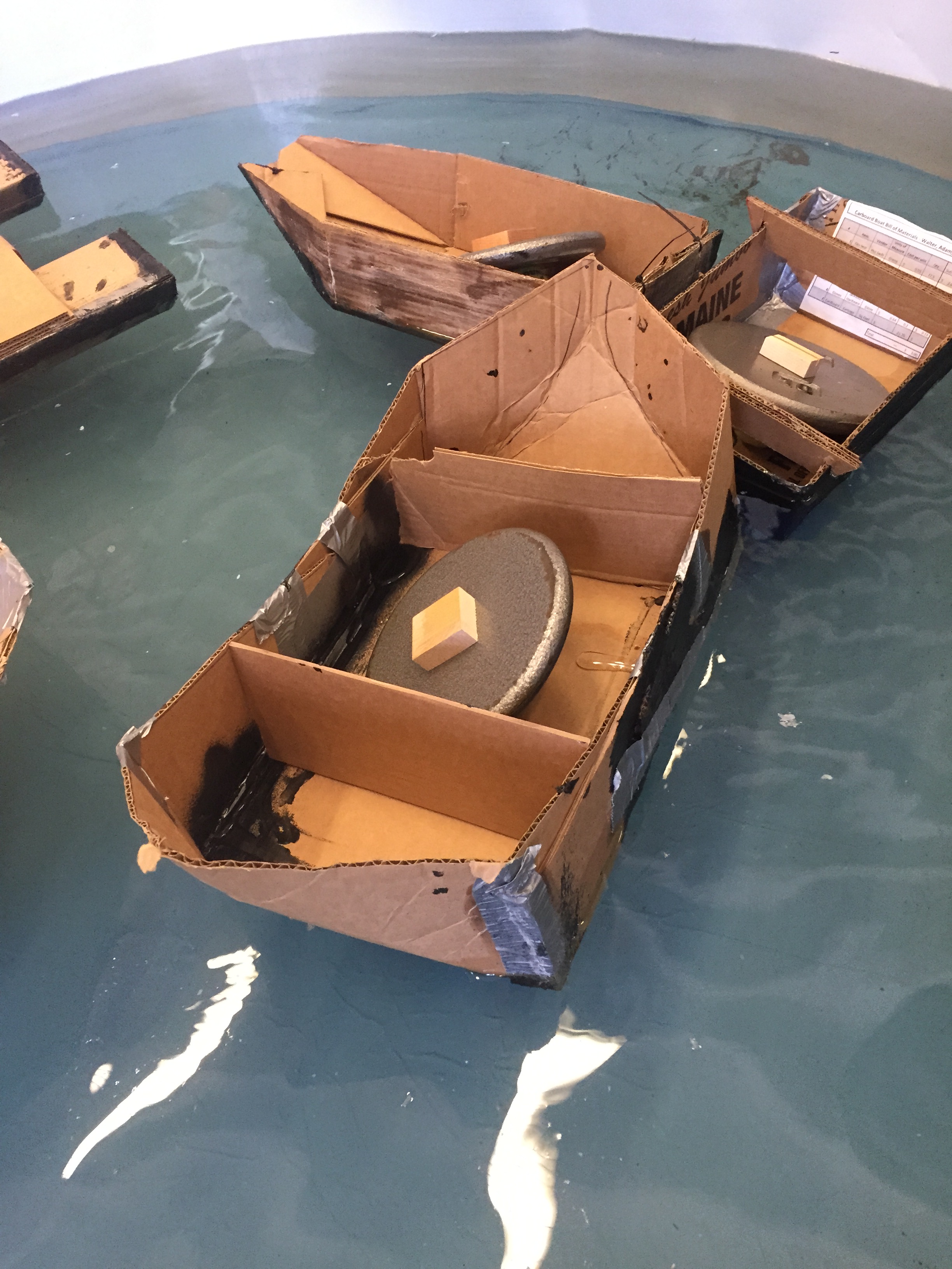 Cardboard Boat Engineering